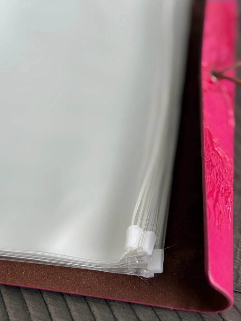 Women’s Pink Tree of Life Embossed Faux Leather Journal